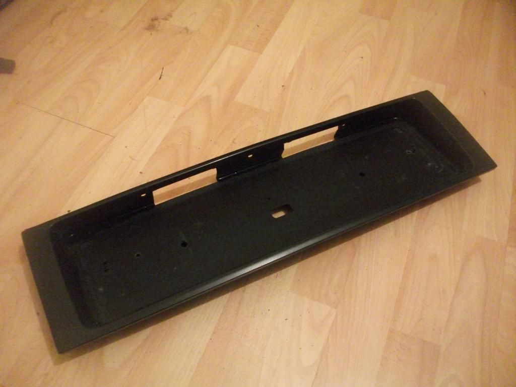 FS Euro Jetta Number Plate Tub VW Vortex Volkswagen Forum