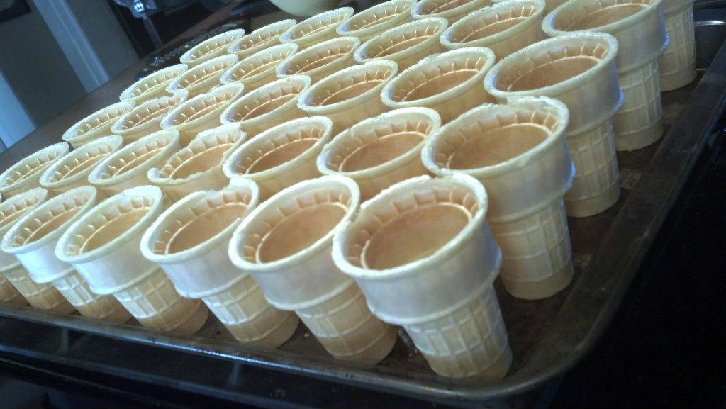 ice cream cones