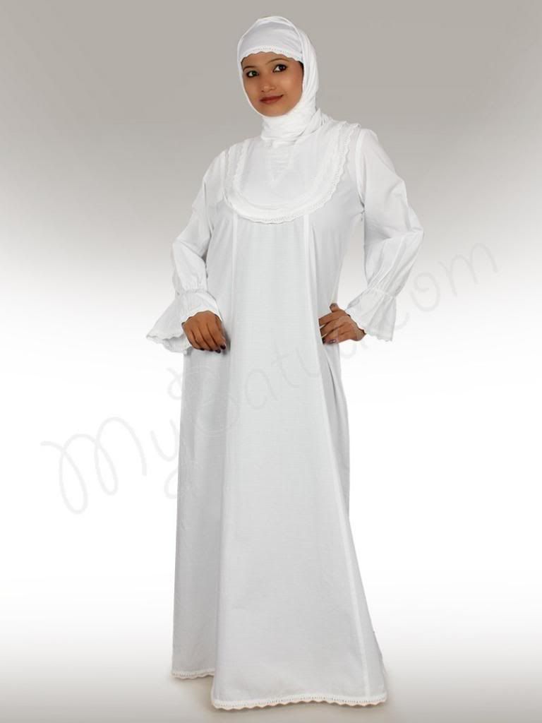 Beautiful White Party Wear Abaya | MyBatua.com Photo By Mybatua1 ...