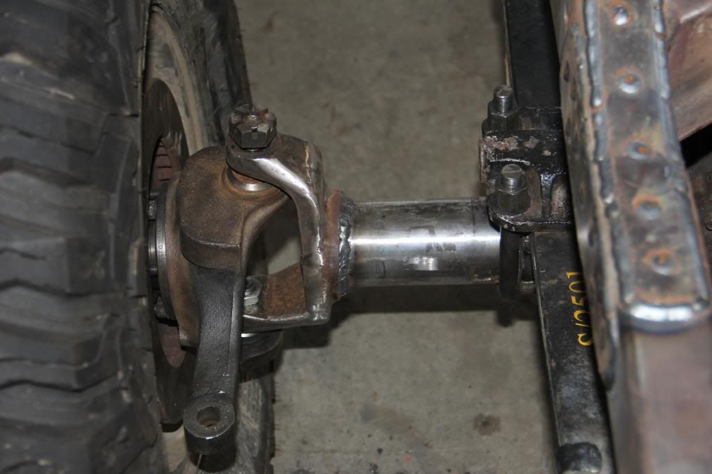 Dana 44 Pass side Flat top knuckle Pirate 4x4