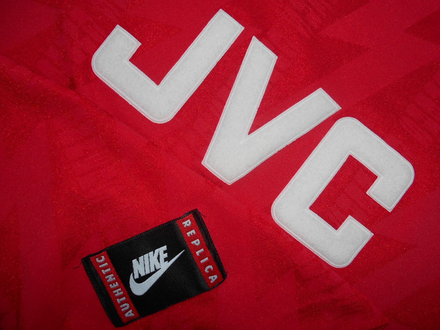 blue jvc arsenal shirt