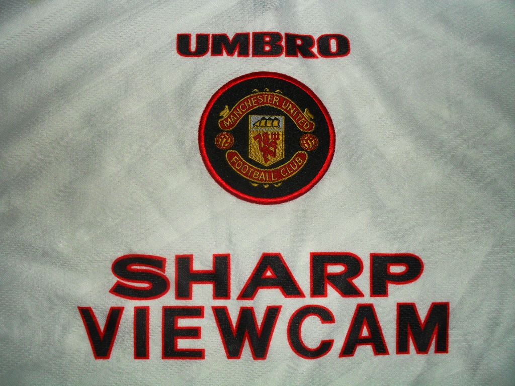 manchester united blue sharp jersey