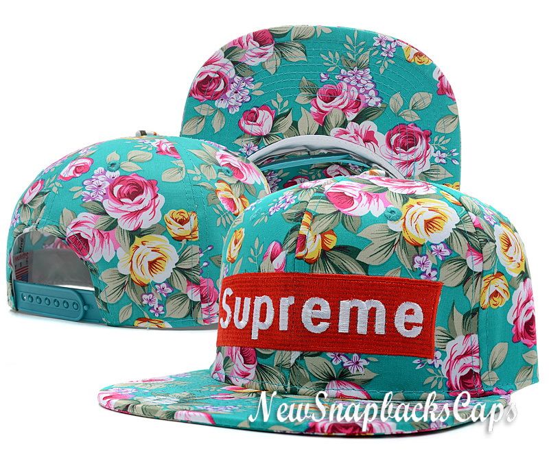 supreme floral cap
