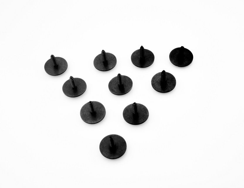 10Pcs VOLKSWAGEN CAR SPLASH GUARD TRAY FASTEN HEX HEAD SCREW /& WASHER CLIPS